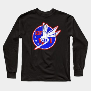 Dragonfly Nose Art Long Sleeve T-Shirt